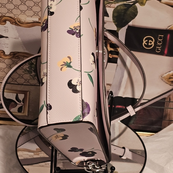 KATE SPADE Pansy Toss Prin Multi Convert Crossbody Bag - Picture 11 of 11